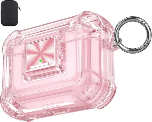 Vista 23 de Funda de protección contra caídas para AirPods Pro 2 con kit de limpieza B-Negro