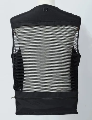 Vista 3 de Arssm Chaleco de pesca para hombre, con bolsillos