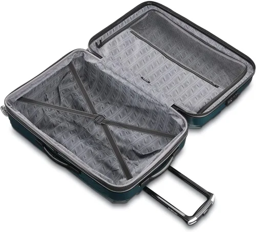 Vista 2 de Samsonite - Maleta rígida expandible Centric 2 con ruedas giratorias, Verde esmeralda), 133080