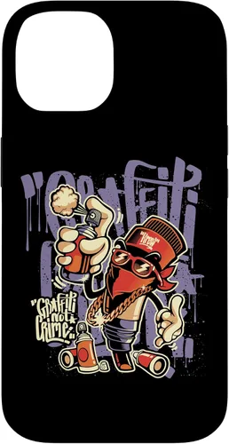 Vista 4 de Rociador de graffiti Hip Hop Street Estilo urbano Spray Can Gift Case para iPhone 17