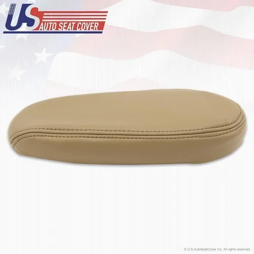 Vista 5 de Funda para reposabrazos Ford F-350 Lariat, 1999, 2000, 2000, 2001, 2002, 2003, 2004, 2005, 2006, 2007, color marrón