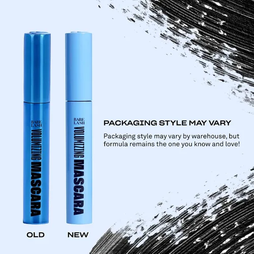 Vista 2 de Babe Original Babe Lash Mascara - A prueba de manchas, fórmula de larga duración y sin grumos, volumen construible, resistente al agua, negro
