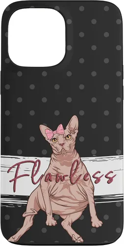 Vista 23 de Funny Sphynx Cat Flawless Naked Cat Fat Hairless Cat Case for iPhone 17