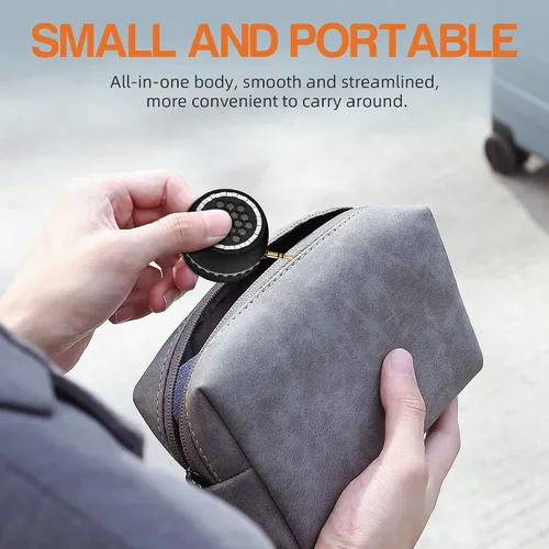 Vista 2 de Altavoz Mini Portátil, Altavoz Móvil de 3W con Entrada de Línea para Teléfonos Inteligentes/Tabletas/Computadoras con Interfaz de Audio AUX de 3.5mm