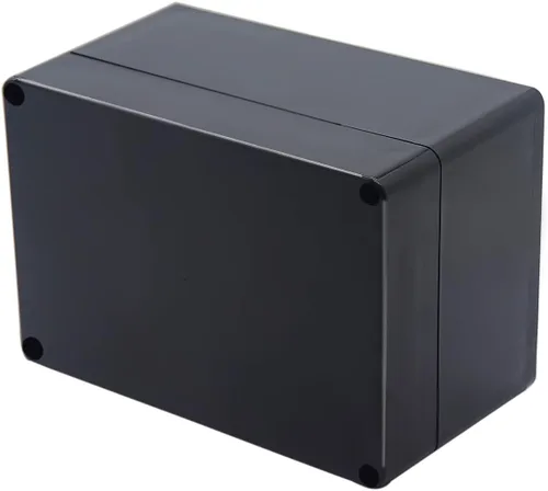 Vista 20 de Caja de proyecto IP65 Caja de conexiones impermeable ABS cajas eléctricas negras para bricolaje, Estuche electrónico para proyectos de energía, Caja