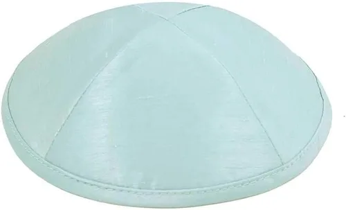 Vista 21 de Zion Judaica Deluxe Raw Silk Kippot Paquetes a granel o kipá individual incluye clips gratis