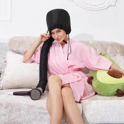 Vista 2 de Accesorio de secador de pelo suave con manguera, acelera el secado completo del cabello, no daña el cabello, fácil de usar, adecuado para todas