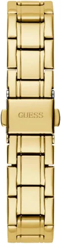 Vista 5 de GUESS US - Reloj analógico dorado y negro para mujer