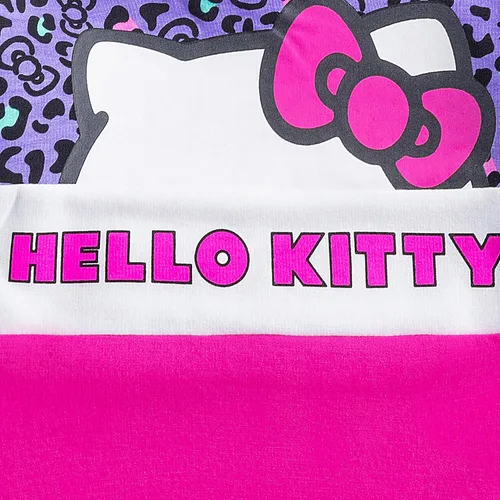 Vista 4 de Hello Kitty - Conjunto de sudadera y leggings de 2 piezas para niñas pequeñas, pequeñas y grandes