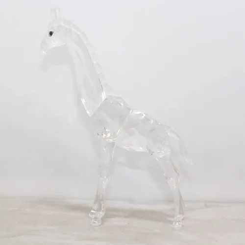 Vista 2 de Swarovski Jirafa bebé de cristal nuevo en caja retirado ya no está disponible