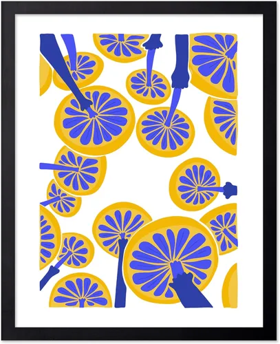 Vista 62 de Poster Master Póster de gato – Estampado floral retro – Arte de flores – Arte colorido de gato – Arte bohemio chic – Arte abstracto genial – Arte
