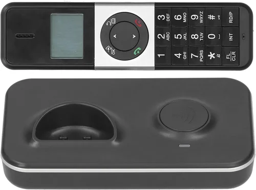 Vista 6 de Teléfono inalámbrico para el hogar, sistema de teléfono inalámbrico, pantalla LCD retroiluminada, identificación de llamada/reenvío de llamadas
