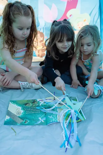 Vista 6 de Pacific Play Tents 19762 Mermaid Dreams - Tienda de campaña de domo de 48 x 48 x 42 pulgadas