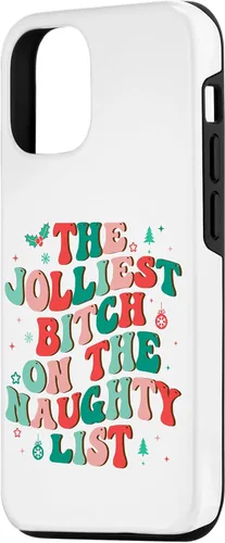 Vista 2 de Funda para iPhone 15 The Jolliest Bi, tch On The Naughty List Christmas Vacation Case
