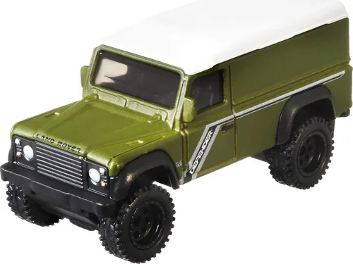 Vista 2 de Hot Wheels Vehículos de leyendas del circuito cultural del automóvil para niños de 3 años en adelante, colección premium de vehículos a escala 1:64