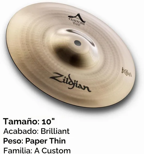 Vista 2 de Zildjian A Custom Splash - 10 Pulgadas