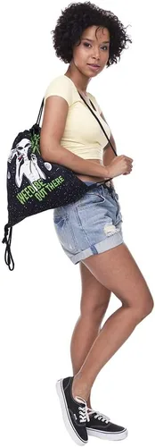 Vista 5 de Be Out There - Mochila deportiva con cordón de 420 hojas, Negro -, Viajar