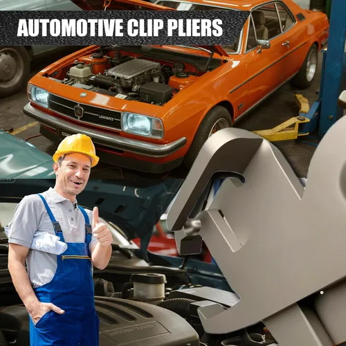 Vista 7 de Alicates de Clip para Automóvil, Nueva Herramienta de Remoción de Sujetadores Automotrices 2025, Alicates de Remoción de Paneles Multifuncionales 2