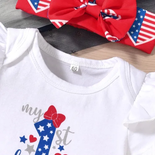 Vista 8 de Aalizzwell Traje de falda navideña para bebés recién nacidos american