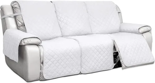 Vista 14 de PureFit Fundas de Sofá Reversibles Resistentes al Agua para Sofá Reclinable de 3 Asientos - Funda Antideslizante para Sofá Reclinable Dividido de 3