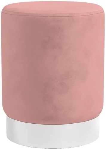 Vista 5 de BIRDROCK HOME Otomana Redonda Reposapiés – Diseño Moderno Suave Acolchado – Ideal para Sala de Estar, Dormitorio – Reposapiés Compacto, Silla