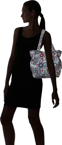 Vista 6 de Vera Bradley Bolso Glenna de algodón para mujer