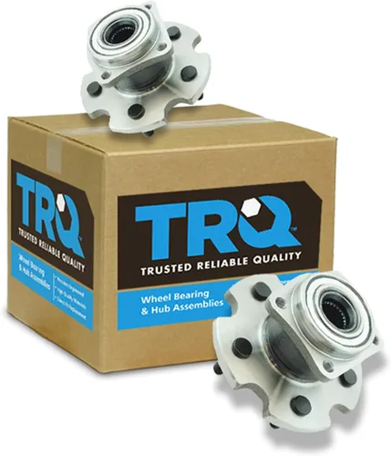 Vista 146 de TRQ Juego de 2 rodamientos de rueda delantera y conjunto de cubo compatible con Tesla 3 2020 Y 2018-2019 para Tesla 3 2020 Tesla Y AWD 2018-2019
