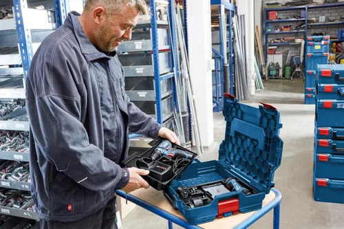 Vista 3 de Bosch Professional L-BOXX 136 - Maletín de transporte, color azul marino