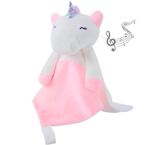 Vista 16 de Love By Emi - Chupete de sueño para bebé de canción de cuna de ruido blanco, juguete de peluche para ayudar al sueño, máquina de sonido de cuna