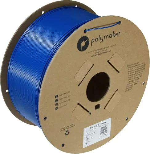 Vista 28 de Polymaker Filamento ASA de 0.07 in, negro, 2.2 lbs, resistente a los rayos 4.370 – 0.07 in negro (código hexagonal: #17161a)