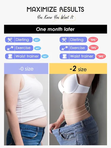 Vista 3 de DKUUPEX Entrenador de cintura para mujer grasa del vientre inferior entrenamiento de corsé de cintura debajo del busto recortador de cintura sin