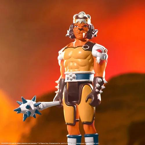 Vista 4 de Super7 Thundercats Grune Figura de Reacción de 3.75 pulgadas