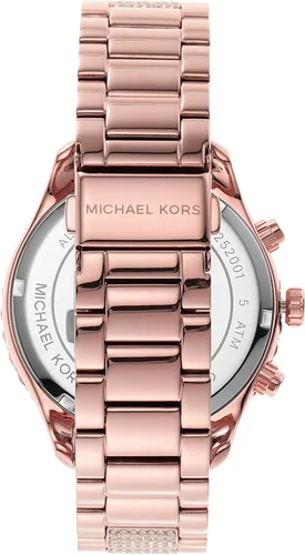 Vista 3 de Michael Kors Layton - Reloj cronógrafo de acero inoxidable
