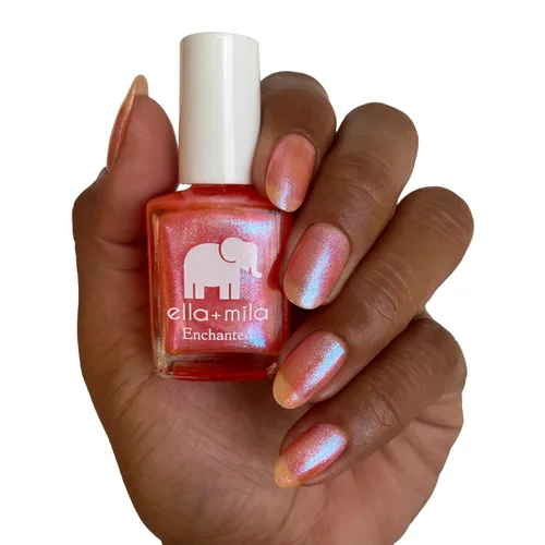 Vista 3 de ella+mila Esmalte de uñas profesional – Esmalte de uñas de secado rápido – Fórmula de larga duración y resistente al astillado