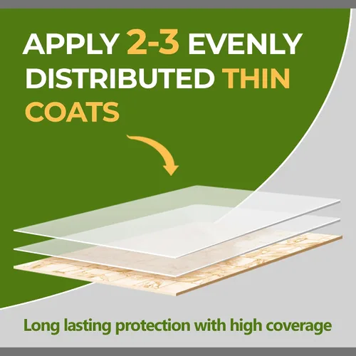 Vista 6 de CoverTec Brillo de sello de piso de lujo Sellador de piso laminado