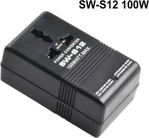 Vista 7 de Transformador convertidor de voltaje de doble canal para subir o bajar 100 W para CA 110 V 120 V a 220 V 240 V adecuado para pequeños