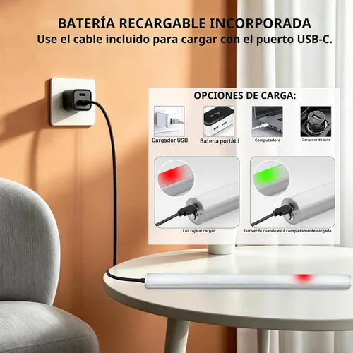 Vista 6 de Luz de imagen para pared,Luz de arte magnética 5000mAh,Luz de pintura de 16 Nikel