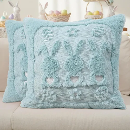 Vista 8 de Juego de 2 fundas de almohada de San Valentín de 16 x 16 pulgadas, decoración del día de San Valentín, fundas de almohada rosas para decoración