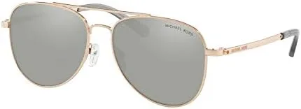 Vista 3 de Michael Kors MK1045 SAN DIEGO Aviator Sunglasses For Women BUNDLE With Designer iWear Complimentary Eyewear Kit