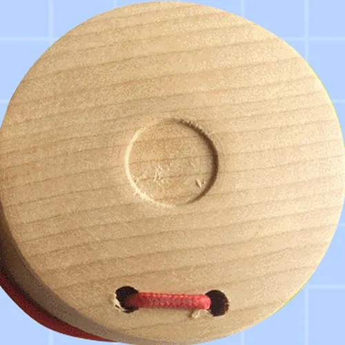 Vista 6 de Castañuelas de madera para instrumentos musicales - Dedos adultos (10 piezas)