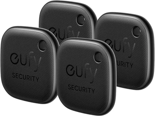 Vista 9 de eufy Security de Anker SmartTrack Link (negro, paquete de 1), no compatible con Android, funciona con Apple Find My (solo iOS), buscador de llaves