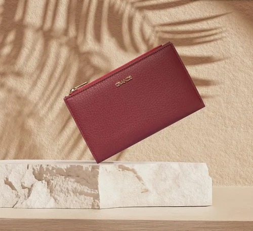 Vista 16 de Grande -2804 Cartera para mujer, Naranja, Minimalista
