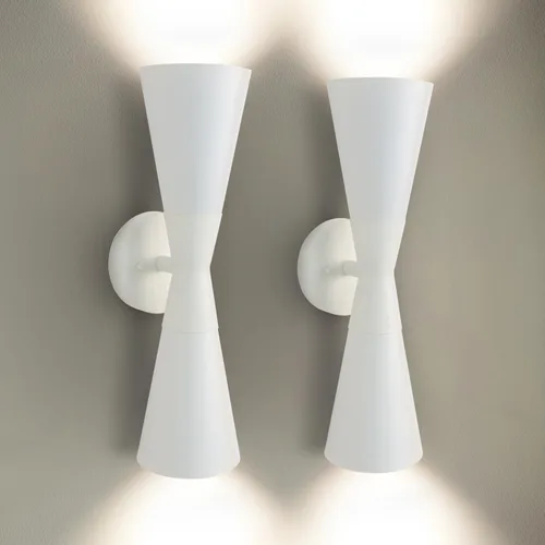 Vista 20 de Aplique de pared para baño, apliques modernos negros de 13 pulgadas, decoración de pared, accesorios de pared interiores para sala de estar