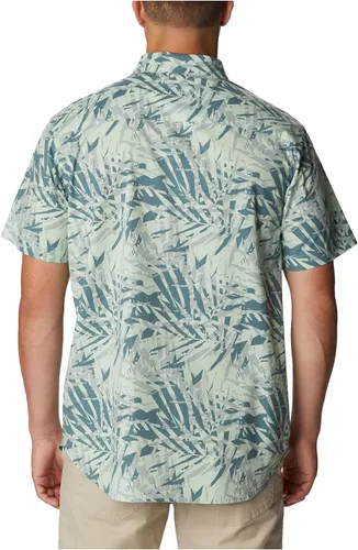 Vista 2 de Columbia Camisa de manga corta estampada Rapid Rivers para hombre