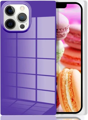 Vista 12 de Funda rectangular compatible con iPhone 15 Neon para mujer, diseño de lujo de fluorescencia brillante, flexible, suave, delgada, de gel de goma TPU