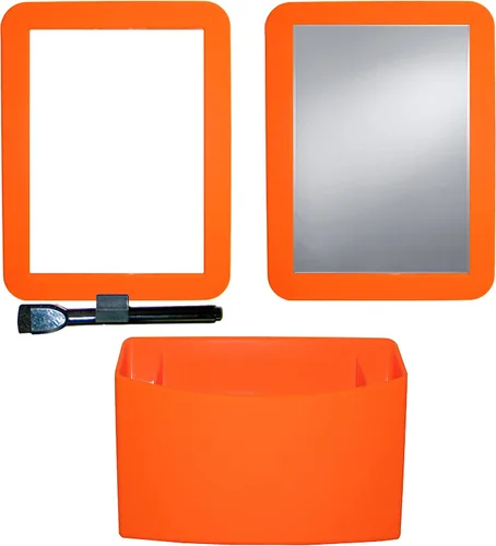 Vista 2 de Color Rush - Juego de accesorios magnéticos de silicona de 3 piezas, color rosa intenso (569-8)