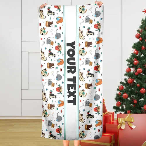 Vista 7 de Toalla de baño o playa personalizada para niños, mariposas, nombre/texto personalizado, secado rápido/absorbente para baño de niños, regalo