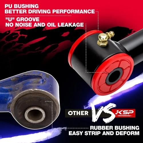 Vista 5 de KSP PERFORMANCE - Kit de brazos de control superiores ajustables de 1 a 4 pulgadas