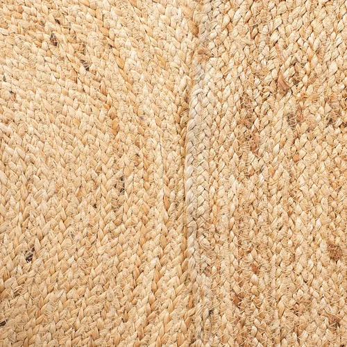 Vista 6 de SAFAVIEH Alfombra de área de la colección Natural Fiber – Alfombra redonda de 3 pies, natural, hecha a mano de yute trenzado, ideal para zonas