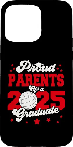 Vista 28 de iPhone 16 Parents of a 2025 Graduate Prom Graduation 25 VolleyBall Case